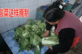 这才是东北酸菜正宗腌法，不放盐更不放添加剂，一个视频教会你视频封面