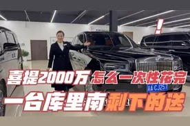 中了2000万大奖，一千万用来买车，看看买几台有牌面的二手车。视频封面