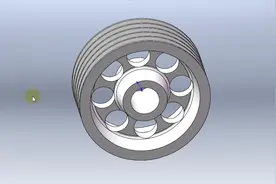 SolidWorks零件建模+出图，“皮带轮”轻松建模出来视频封面