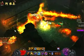 暗黑破坏神3：20赛季魔法师散件火蛇玩法，刷大秘境110层身板够硬