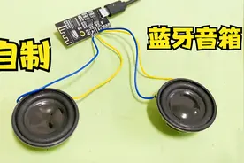 老电工教你自制蓝牙音箱，成本还不到10块钱，效果比买的好用多了视频封面
