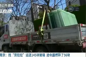 找“货拉拉”运送145块玻璃 途中居然碎了56块视频封面
