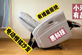 小米有品黑科技电动慢摇沙发？带哄睡功能，网友：高端网吧电竞椅