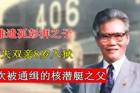 英雄遗孤彭湃之子，4岁失双亲8岁入狱，两次被通缉的核潜艇之父。视频封面