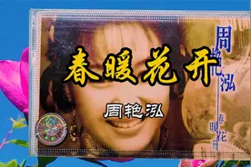 阳春三月 听周艳泓春暖花开太应景了 桃花红了心情好了 旋律欢快视频封面
