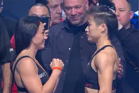 【UFC281 | 称重对视】佩雷拉的面部涂上彩绘，张伟丽沉着坚毅视频封面