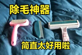 家里养了猫狗，到处都是毛难清理，这个神器帮了我大忙啦视频封面
