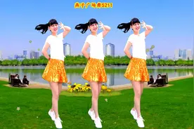 动感广场舞《大家一起来》演唱：孙悦，80年代老歌好听视频封面