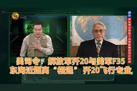 美司令：解放军歼20与美军F35东海近距离“相遇” 歼20飞行专业视频封面