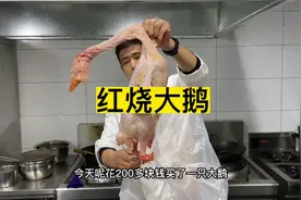 炖大鹅怎样做好吃？大厨教你红烧大鹅家常做法，学会在家露一手！视频封面