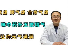 肾气虚 脾气虚 全身气虚？四味中药 补五脏精气 让你元气满满视频封面
