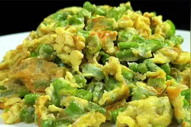 豆角和鸡蛋试试这样做，做法简单，好吃下饭，出锅3碗米饭不够吃