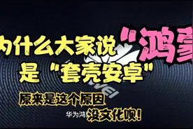 为什么大家还在说“鸿蒙”是套壳安卓。看完你就明白了。别带节奏视频封面