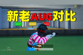 新老AUG大对比，新版AUG属于换枪，伤害数据迈进7.62步枪行列！