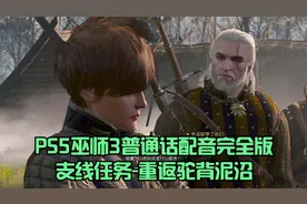 PS5巫师3普通话配音完全版：支线任务-重返驼背泥沼视频封面