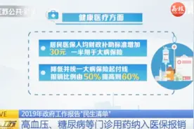 给力！慢性病防治出新规，高血压、糖尿病等门诊用药纳入医保报销