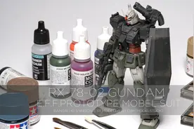 【D&M】万代HG1:144 GTO Rx-78-2元祖高达模型制作喷涂旧化全过程视频封面