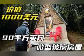 父子俩建造透光玻璃木屋，黑科技层出不穷，贫穷限制了我的想象视频封面