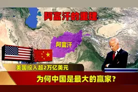 阿富汗的重建，美国投入超2万亿美元，为何中国是最大的赢家？视频封面