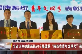 陕西卫生健康系统20个集体获“陕西省青年文明号”荣誉视频封面