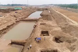 考古新发现！济南小清河复航工地发现13座隋唐时期古墓视频封面