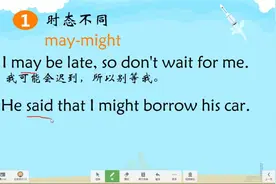 掌握英语的情态动词may与might用法区分，关键是平时会使用