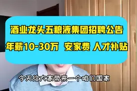 国企五粮液集团招聘~多岗位、多专业，福利待遇优厚，想进投简历视频封面