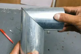 圆管如何切45度角，这种方法还是头一次见，真的太实用了！