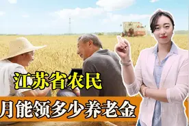 江苏省农民，如果六十岁退休的话，每个月都能领到多少钱的养老金视频封面