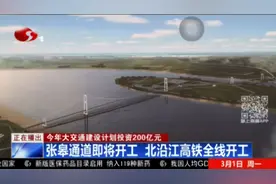 张皋通道即将开工 北沿江高铁全线开工视频封面