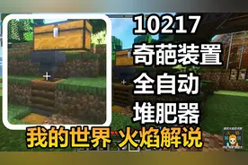 我的世界 火焰解说 10217 奇葩装置 全自动堆肥器