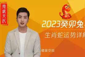 2023癸卯年属蛇人运程详解视频封面