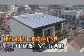 设计师硬核改造，上海第一奇葩水塔房，花费35万打造三室一厅两卫视频封面