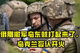 熟悉的套路又来了！俄刚撤军，乌东就打起来了，乌克兰否认开火视频封面