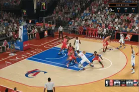 NBA2K15我的生涯模式，快船VS火箭第二节视频封面