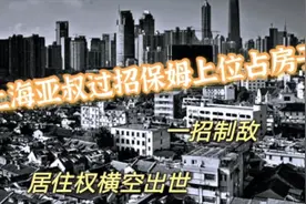 上海亚叔过招保姆上位占房子，一招制敌，居住权横空出世视频封面