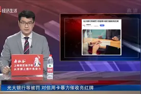 光大银行等被罚 对信用卡暴力催收亮红牌视频封面