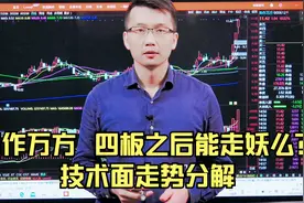 焦作万方 四板之后能成妖股么  技术面分解视频封面