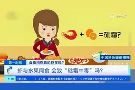 柿子螃蟹同吃会腹泻？“食物相克”说法靠谱吗视频封面