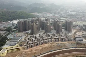 东莞航拍清溪北大汇丰智汇谷产学研基地视频封面