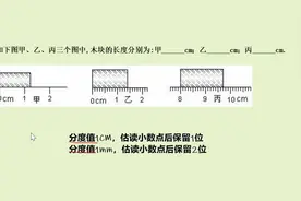 初二物理：一句话教你搞定刻度尺的估读！
