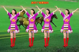 八一建军节，广场舞《五十六个民族五十六朵花》祝福祖国繁荣昌盛视频封面
