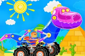 小狮子伪装成恐龙进入洞穴 突然尾巴掉了 会被恐龙发现吗