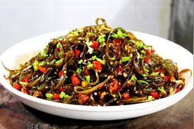 潘哥教你做腌海带丝，难怪饭店的那么好吃，诀窍在这里，一学就会视频封面