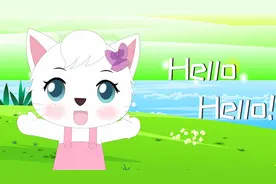 经典英文儿歌《Hello Hello》，宝宝睡前喜欢听的早教启蒙儿歌视频封面