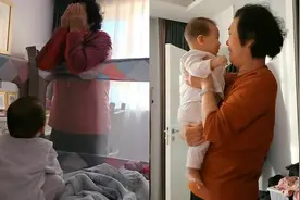 姥姥时隔20多天见到外孙女激动大哭，孩子妈妈：从没见过她这样视频封面