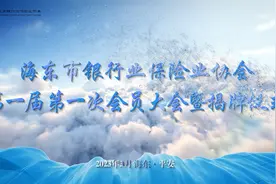 海东市银行业保险业协会正式挂牌成立视频封面