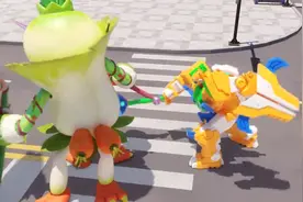 迷你特工队之超级恐龙力量：新成员丽娜独自与怪物对抗！视频封面