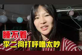 自驾游带狗狗睡在面包车里的第一晚，打呼噜吵的睡不着，哭笑不得视频封面
