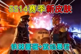 和平精英揭秘：SS14赛季皮肤即将上线？紫焰暴君+铁棘蔷薇！
